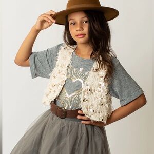 Joyfolie Meike Vest in Cream